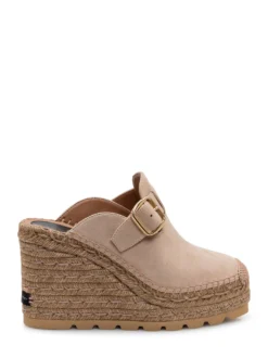 Gala Suede Wedge Clog