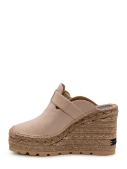 Gala Suede Wedge Clog