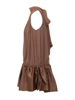 Gathered Mini Dress