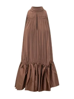 Gathered Mini Dress