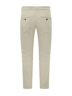 Gaubert Slim Trousers with Turn Up Hem