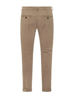 Gaubert Slim Trousers with Turn Up Hem