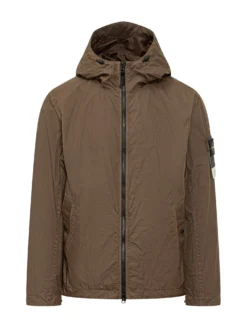 Giacca Con Cappuccio E Zip