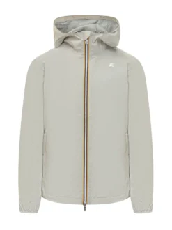 Giacca con cappuccio e zip frontale