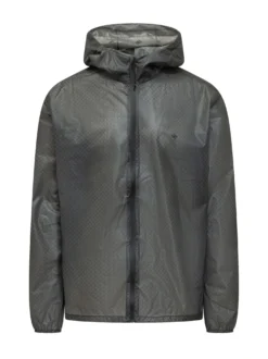Giacca con Cappuccio e Zip Frontale