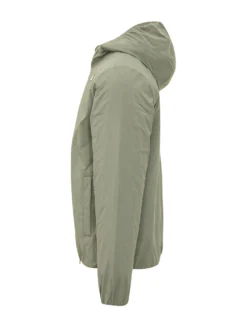 Giacca con Cappuccio e Zip Frontale