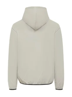 Giacca con cappuccio e zip frontale