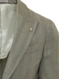Giacca con Chiusura a Due Bottoni