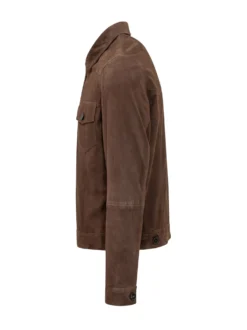 Giacca con Tasche Applicate e Bottoni