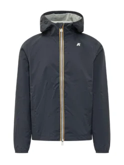 Giacca Stretch con Cappuccio e Zip