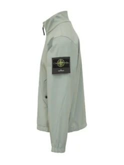 Giacca Tecnica con Zip e Patch Logo