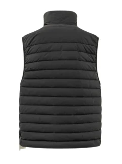 Gilet Imbottito con Collo Alto