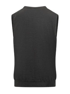 Gilet in Lana Filippo De Laurentiis Grigio con Bottoni