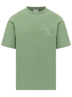 Green Slogan T-Shirt