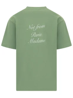 Green Slogan T-Shirt