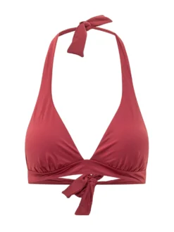 Halter Bikini Top with Knot