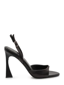 Heeled Sandals with Ankle Strap