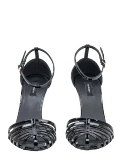 Heeled Sandal with Ankle Strap