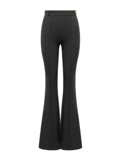 High Waist Flared Trousers