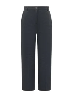 High Waist Straight Leg Trousers