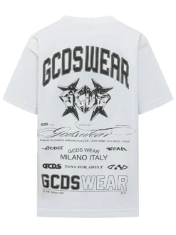 History T-Shirt with Graphic Print