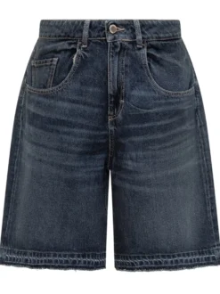 Icon Denim Dark Wash Denim Shorts