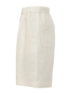 Ivory Relaxed-Fit Shorts