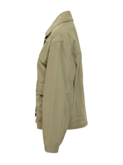 Jacket with Pockets and Hook Closure