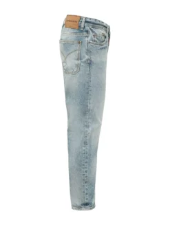 Jeans Bro Fit in Denim Lavaggio Chiaro