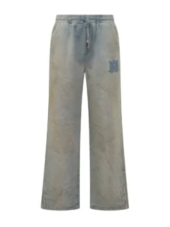 Jeans Relaxed Baggy Con Vita Elasticizzata