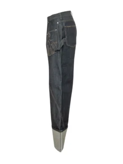 Jeans Workwear con Tasca Applicata
