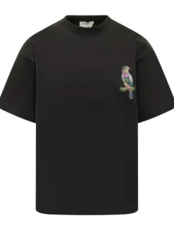 Jersey T-shirt with Chest Print
