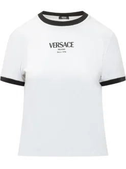 Jersey T-Shirt With Contrast Trims