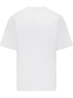 Jersey T-Shirt With Embroidered Logo
