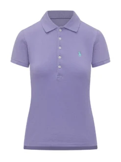 Julie Slim Short Sleeve Polo