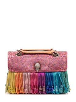 Kensington Fringe Bag with Fringes and Rhinestones