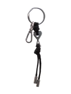 Keyring with Heart Charm and Clasp AMI