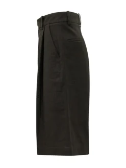 Knee Length Shorts with Front Closure