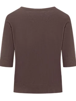 Knit Top with Trim Detail