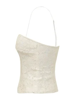Lace Bustier with Straps