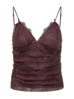 Lace Top with Straps