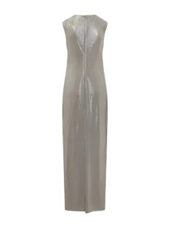 Lauren Ralph Lauren Silver Long Dress