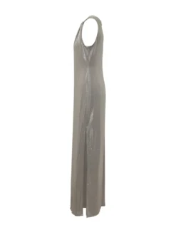 Lauren Ralph Lauren Silver Long Dress