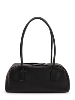 Leather Handbag with Double Handle