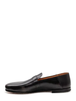 Leather Monk Strap Loafers