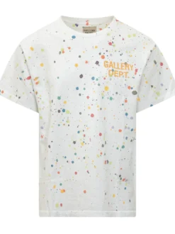 Le Pop T-shirt with Splash Print and Lettering