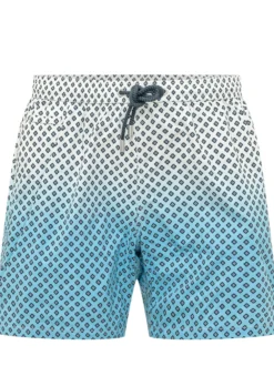 Lighting Swim Shorts con Motivo Geometrico