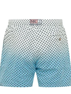 Lighting Swim Shorts con Motivo Geometrico