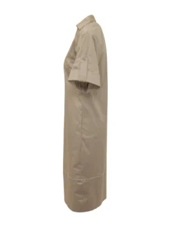 Light Satin Midi Dress