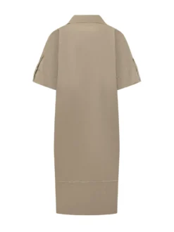 Light Satin Midi Dress